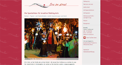 Desktop Screenshot of live-on-street.de