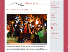 Tablet Screenshot of live-on-street.de